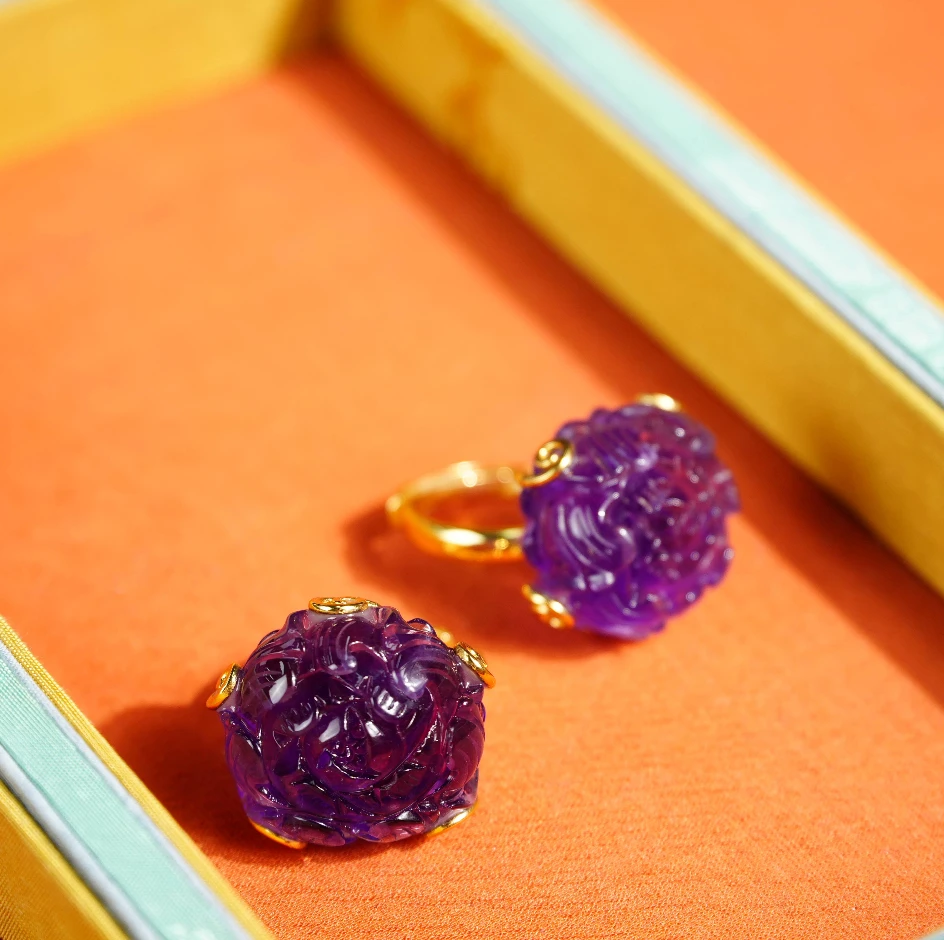 【老掌柜讲珠宝】紫水晶戒指/多样性发货发一件/M030113