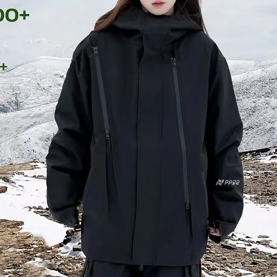 8822春季新款韩版宽松冲锋衣外套