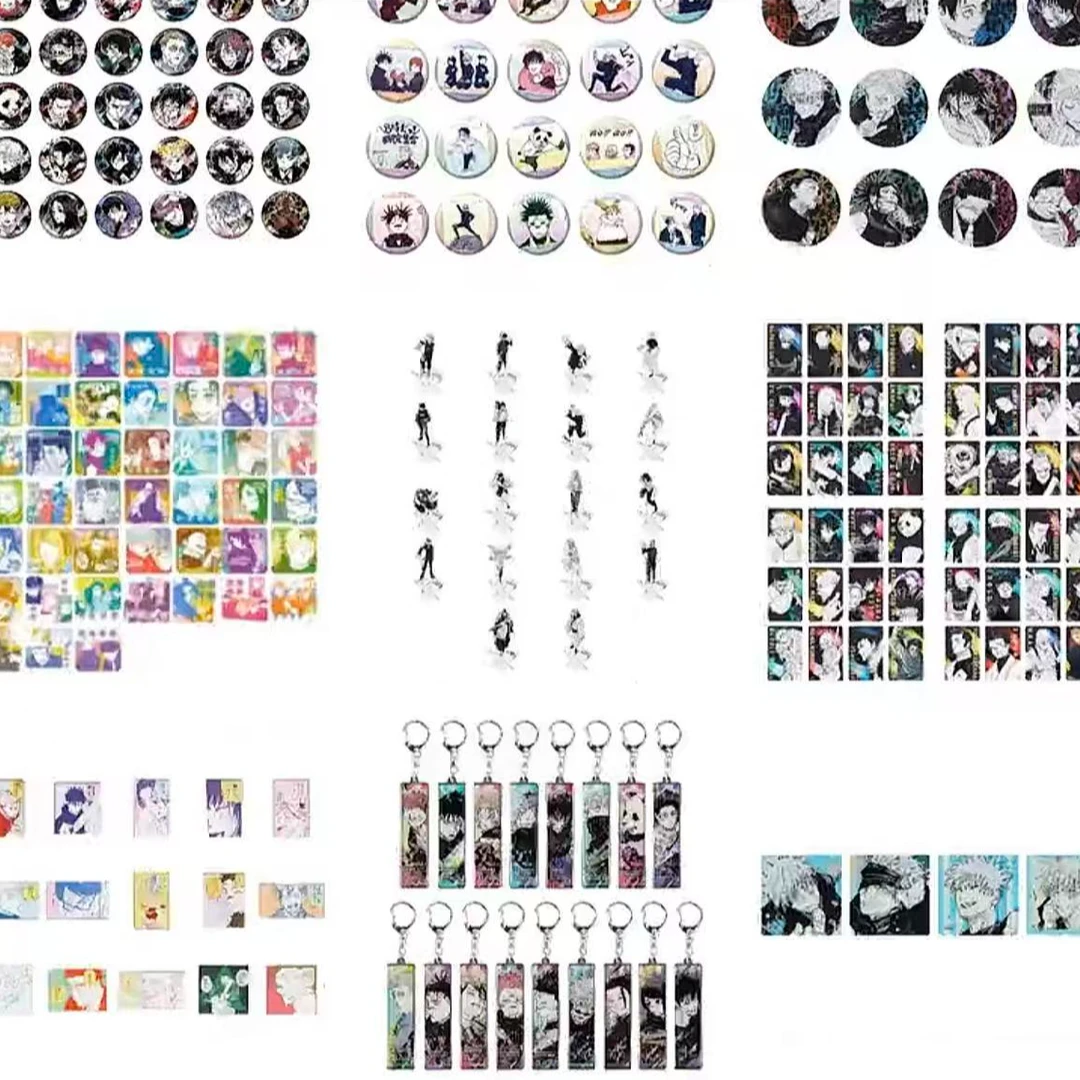 (日谷)咒术回战原画展原画吧唧盲盒代拆