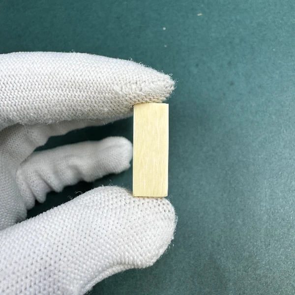 M1233天然猛犸牙一字三通 支持鉴定 假一罚四