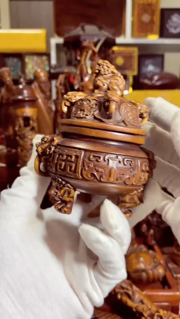 木小叶黄杨小件香炉