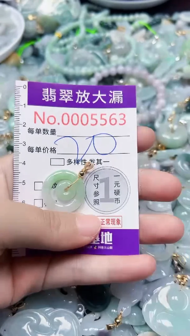 颈饰未镶嵌翡翠5563