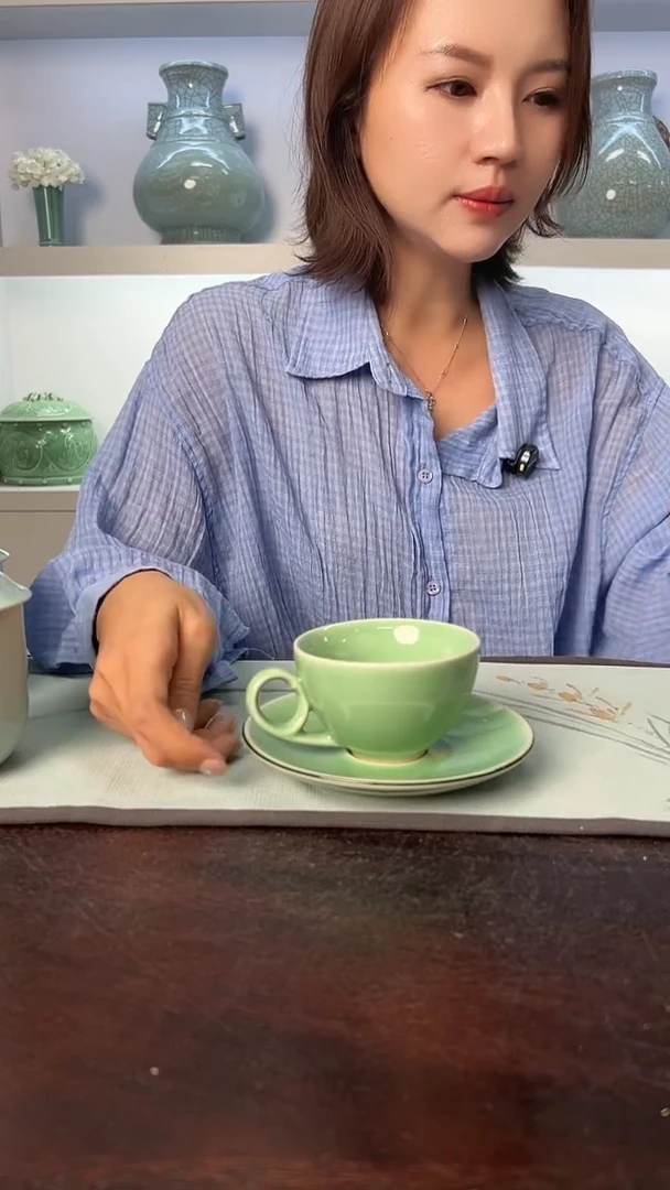 云间青瓷 小米茶器