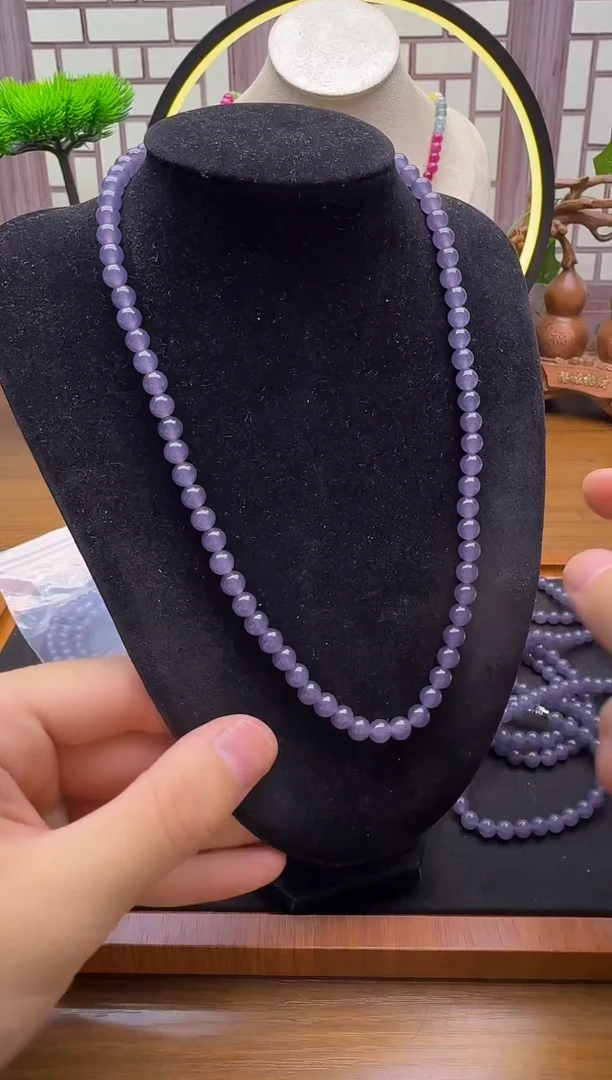 颈饰银S925镶嵌和田玉YC17