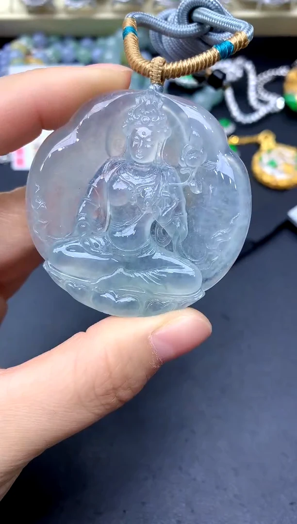 颈饰未镶嵌翡翠747-中国好珍宝
