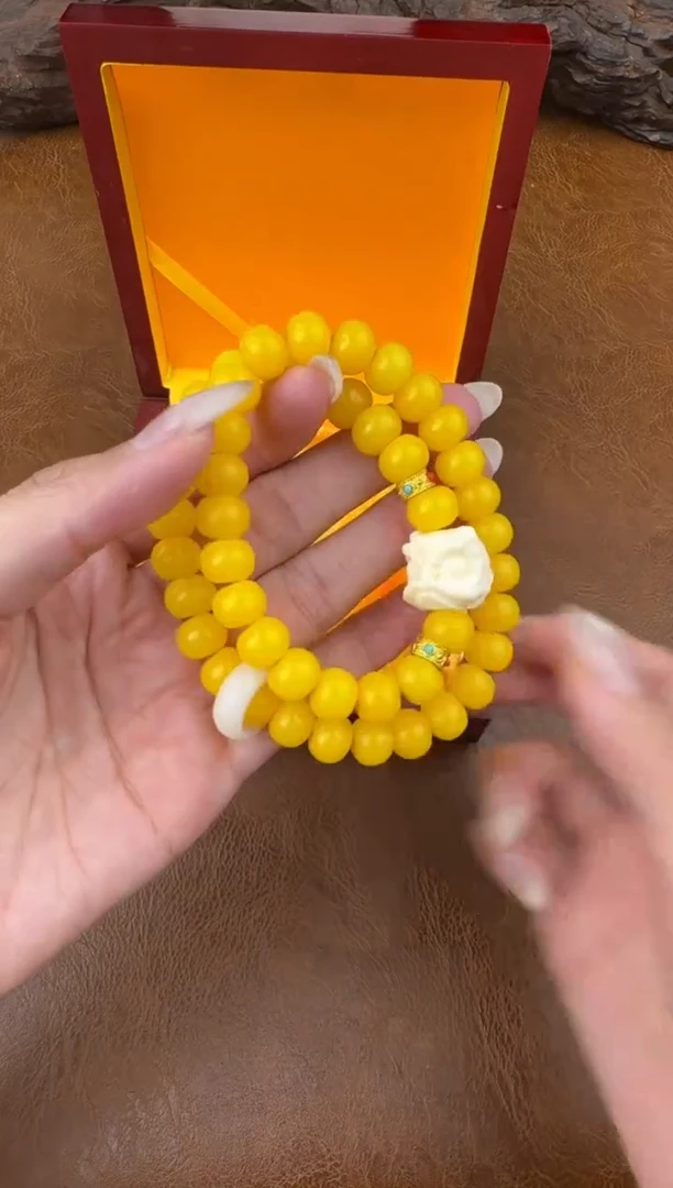 墨韵阁文玩黄玉菩提链接@@ys1459