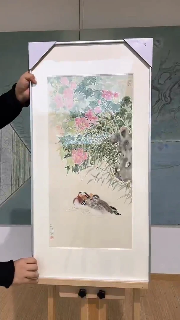 国画邹训精-2平尺-国画作品-m