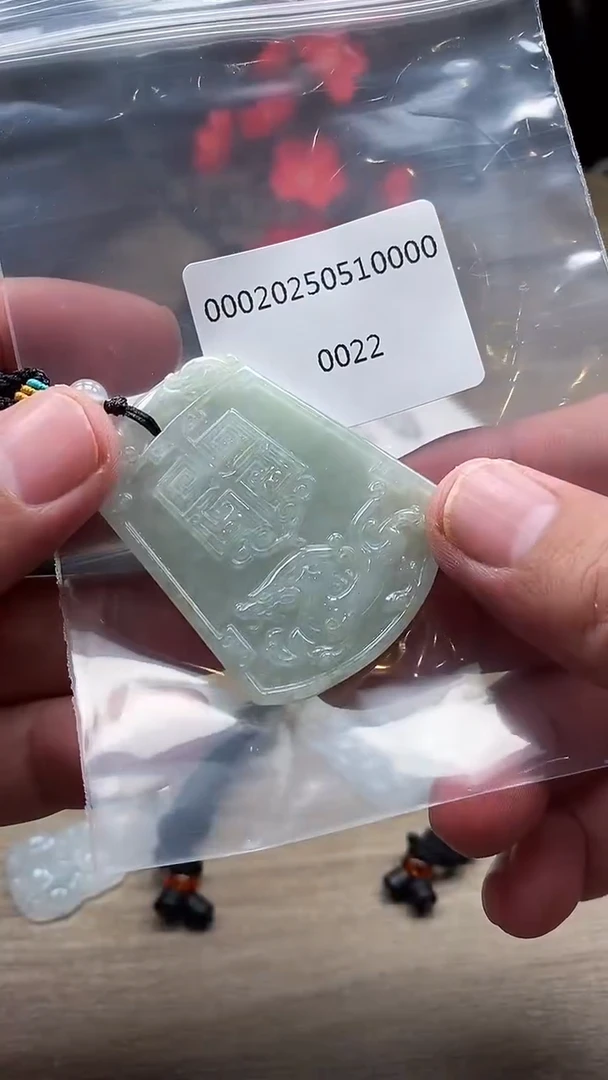 翡翠未镶嵌颈饰00020250510000