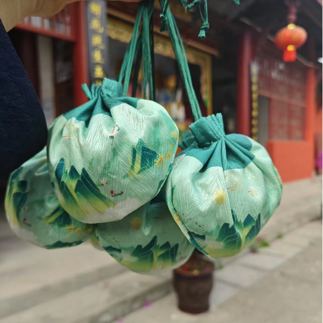 植物本草香囊香包端午节艾草随身挂件