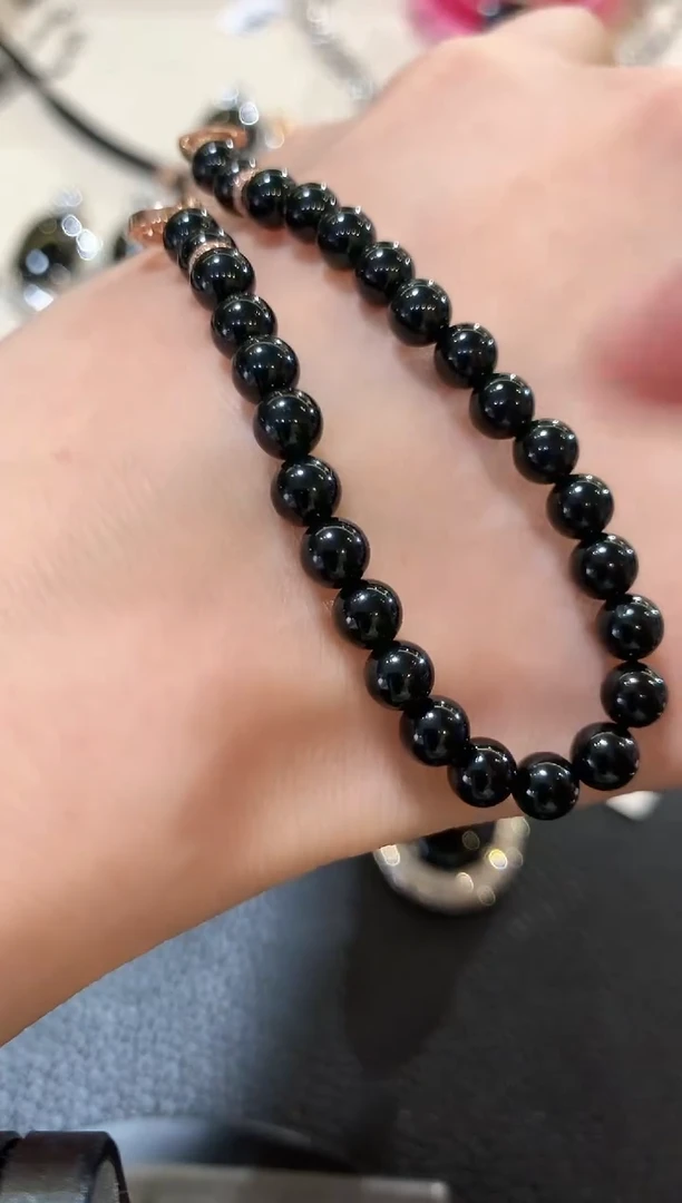 18K金镶嵌手链翡翠m154