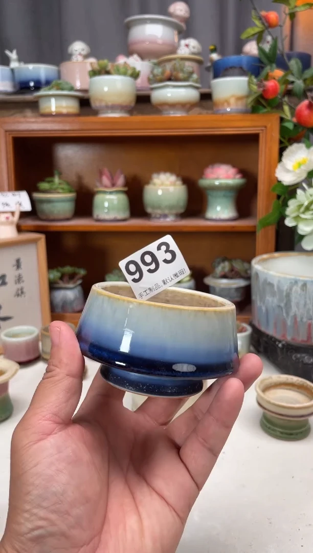 瓷片993知木小芳花盆