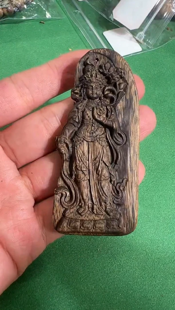 【闪购商品】沉香吊坠92号沉水文莱黑棋多样性发一