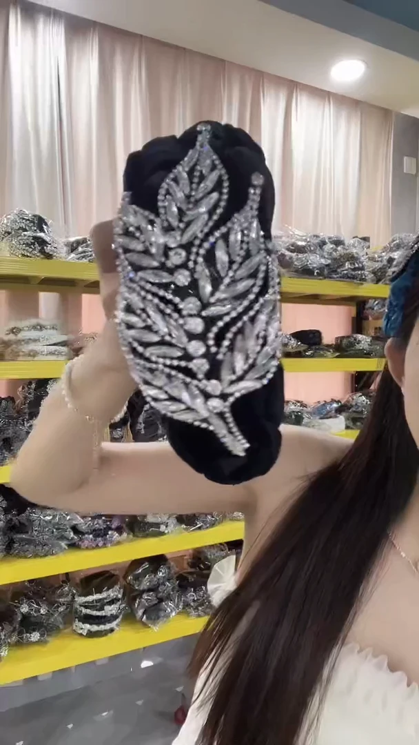 非金属布艺轻奢高端发箍