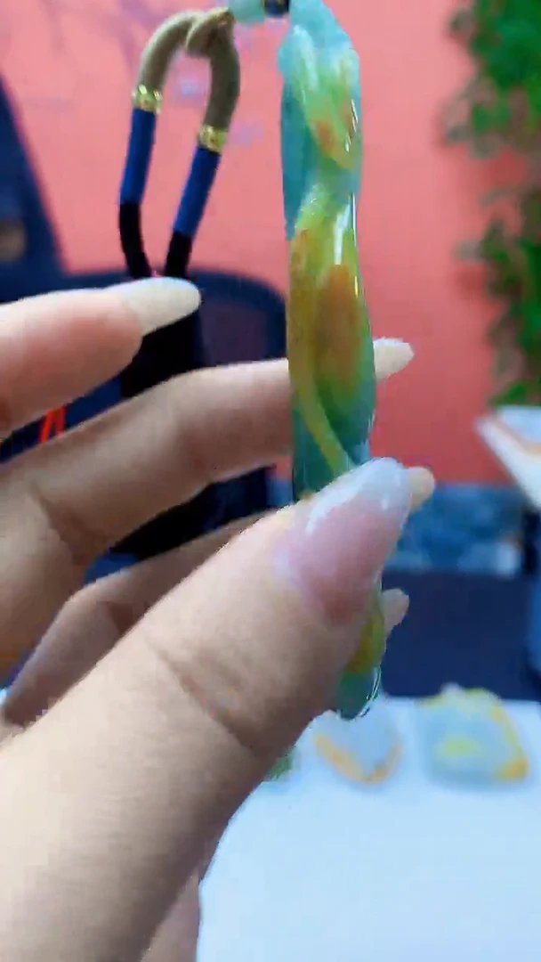 未镶嵌定制翡翠9***_5060ty-毛货挂件