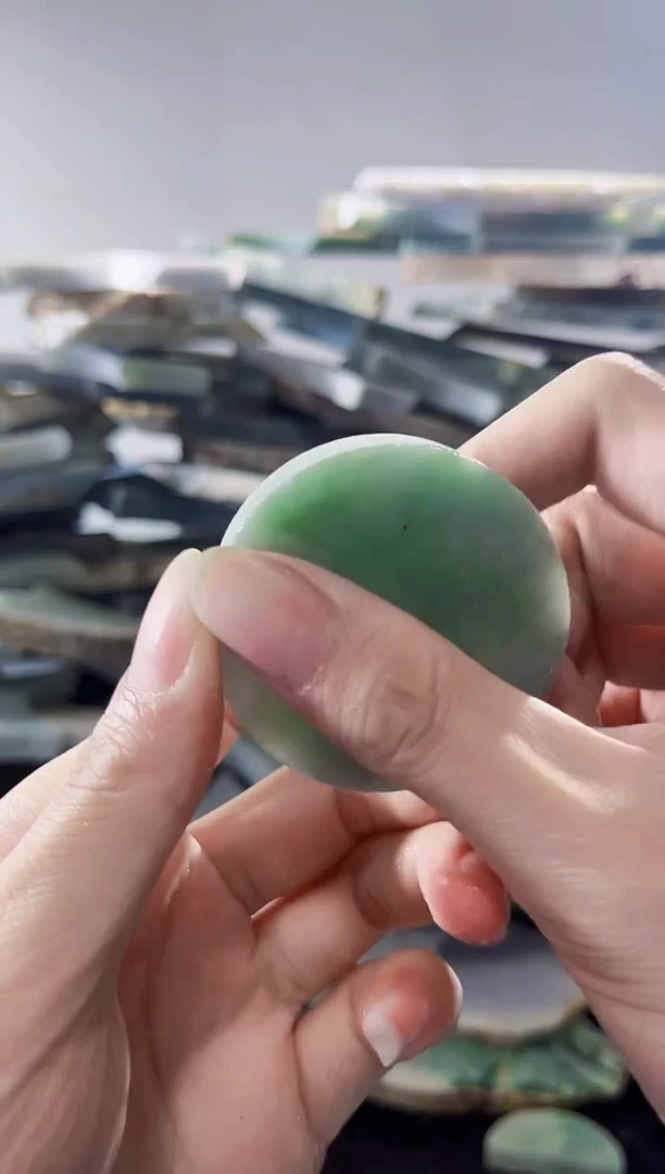 裸石翡翠缅甸翡翠A货陈274