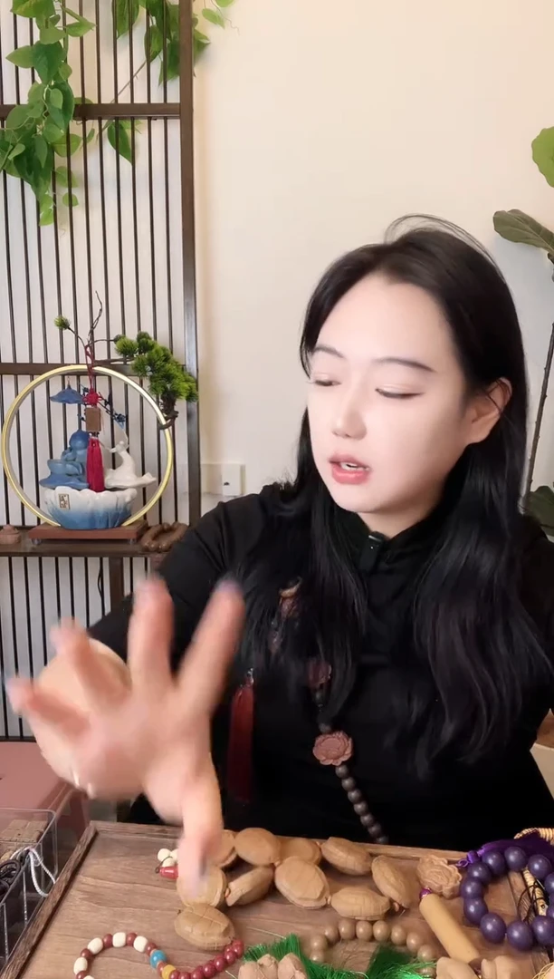 泥塑终***狸红麝小配件 一袋