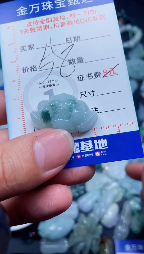 【闪购商品】翡翠颈饰未镶嵌天然翡翠a货