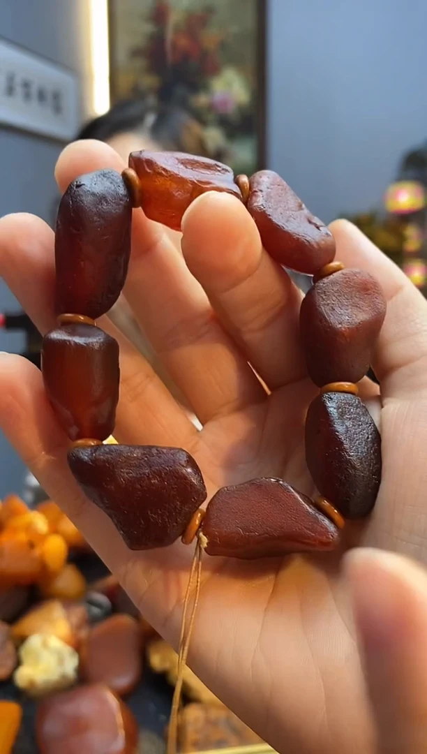 手串琥珀未镶嵌手串
