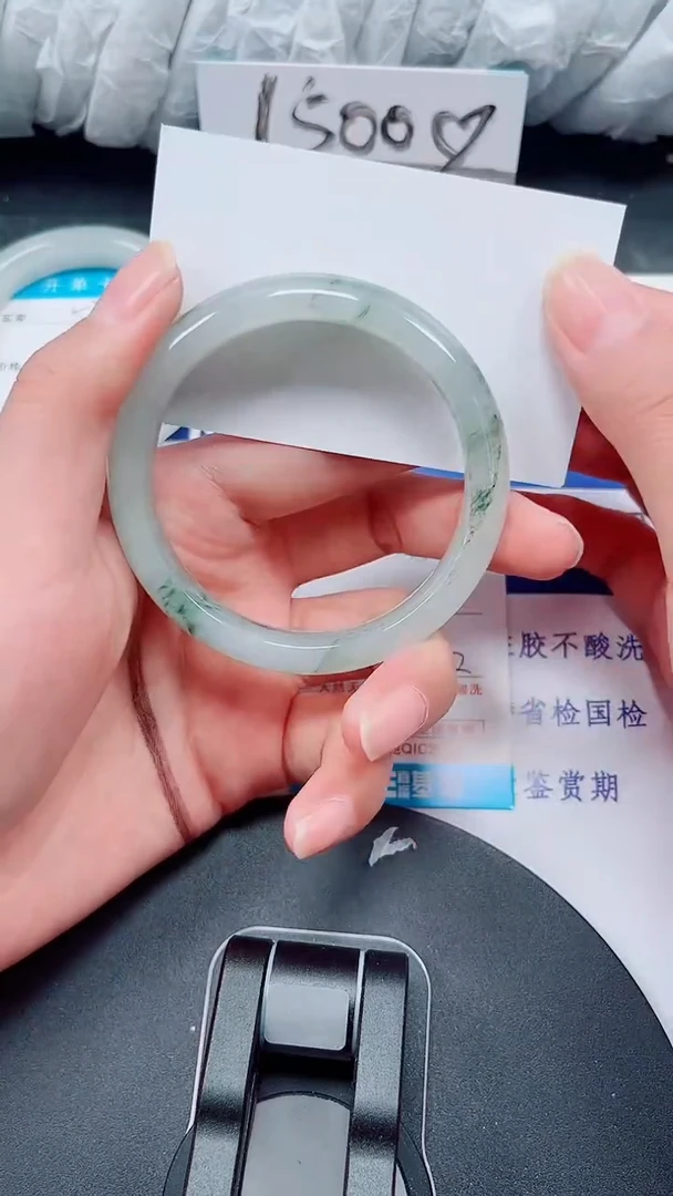 未镶嵌手镯石英质玉53-54/55