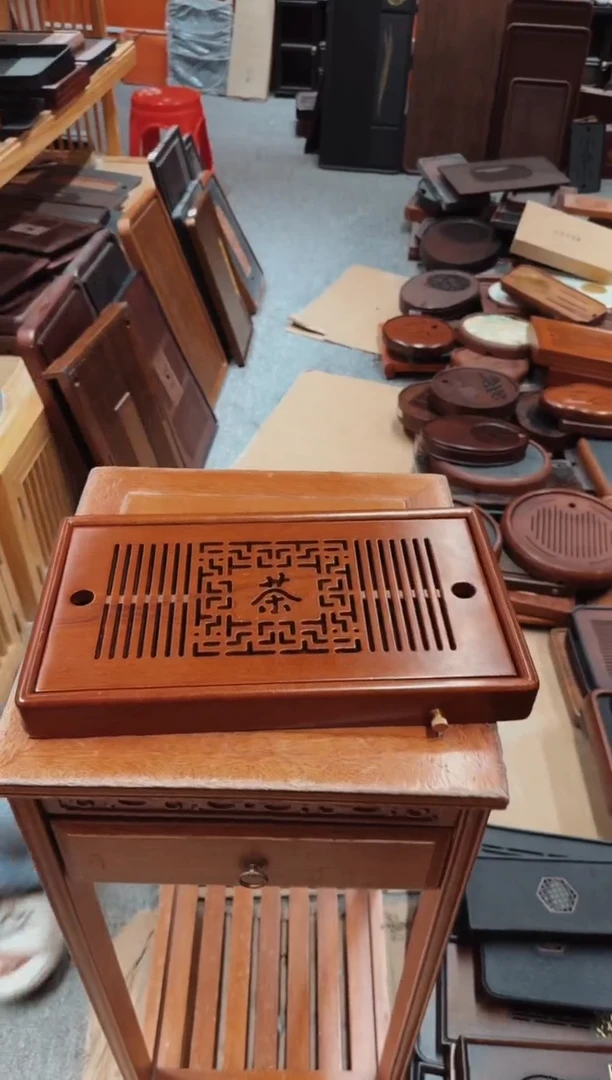 茶盘茶盘茶盘36*20花梨木