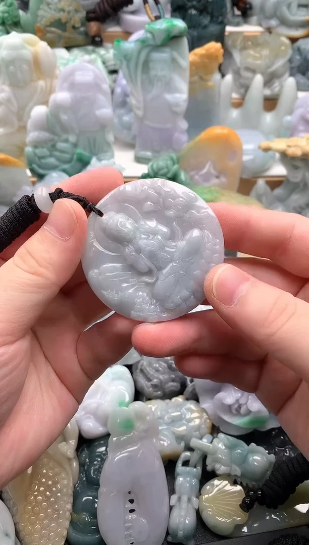 吊坠(不含链)未镶嵌翡翠1