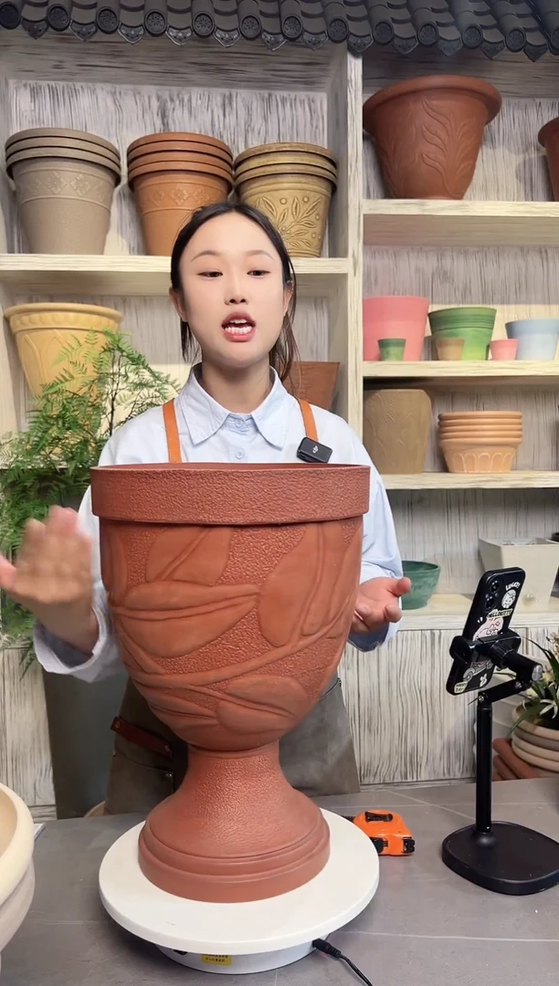 红酒杯加厚大花盆