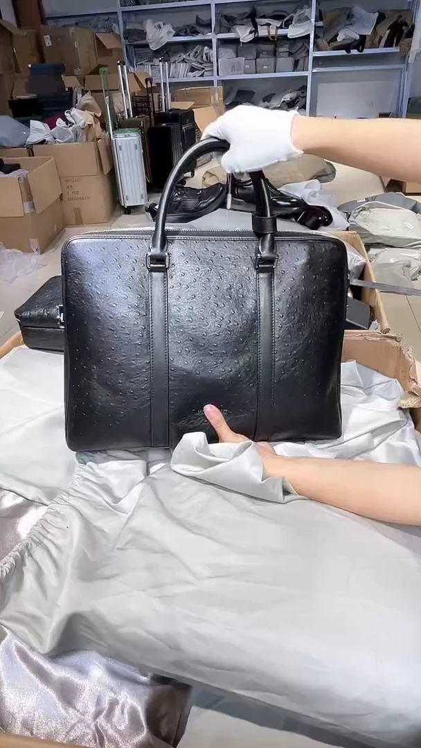 牛皮（革）韩爵绅士包包皮具836