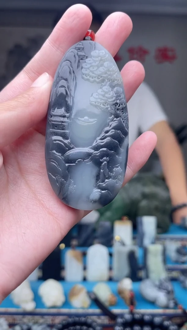 未镶嵌和田玉挂件1