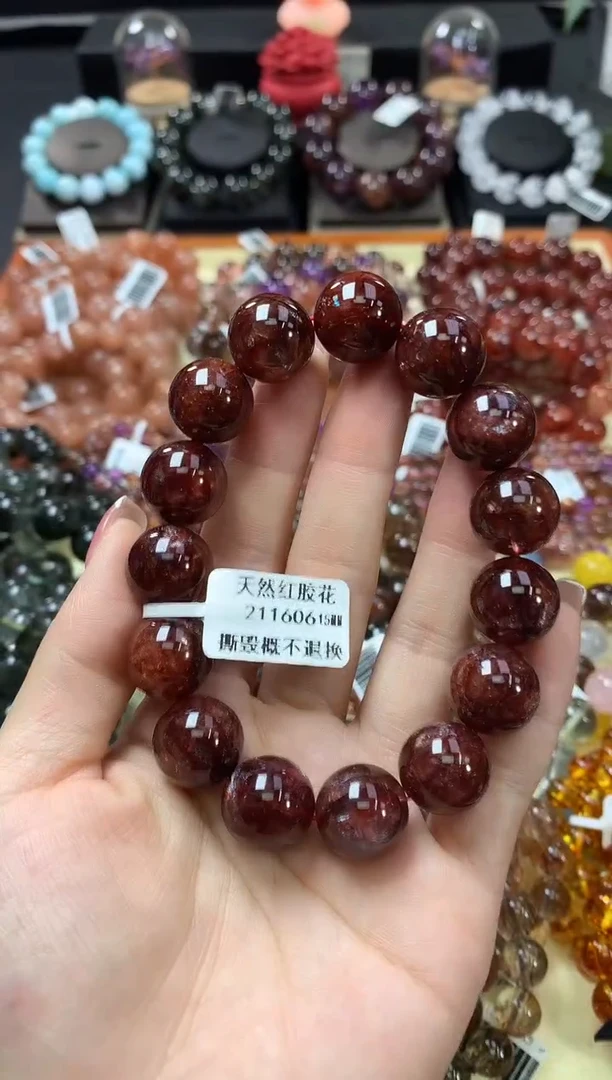 未镶嵌手串水晶15*