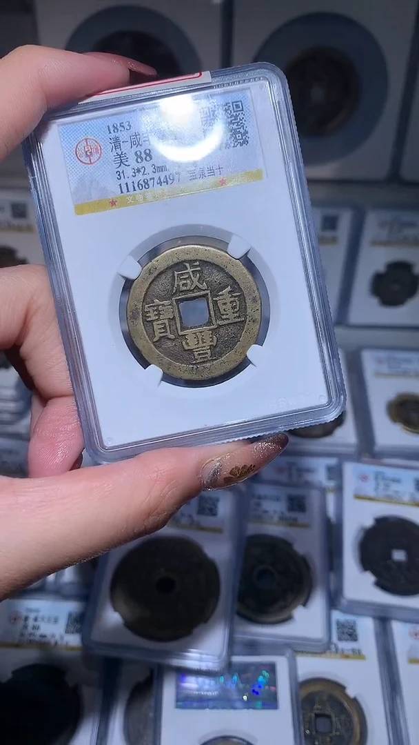 【闪购商品】铜咸丰重宝宝泉当十