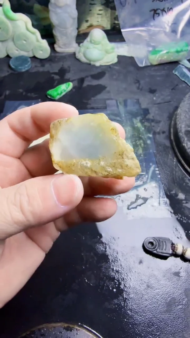 未镶嵌挂件翡翠天然翡翠143