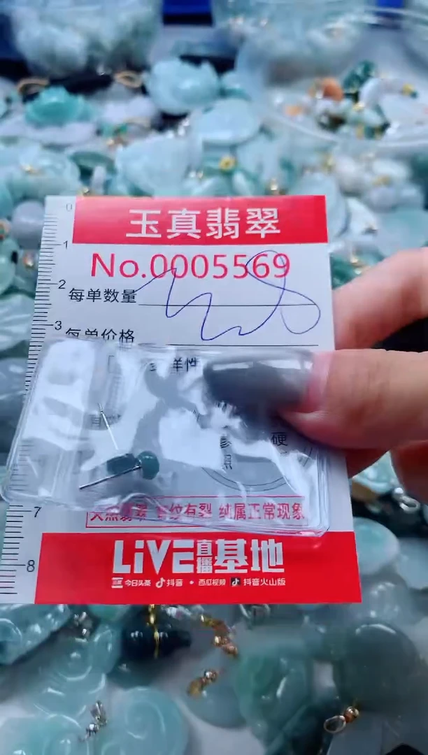 吊坠(不含链)未镶嵌翡翠5569