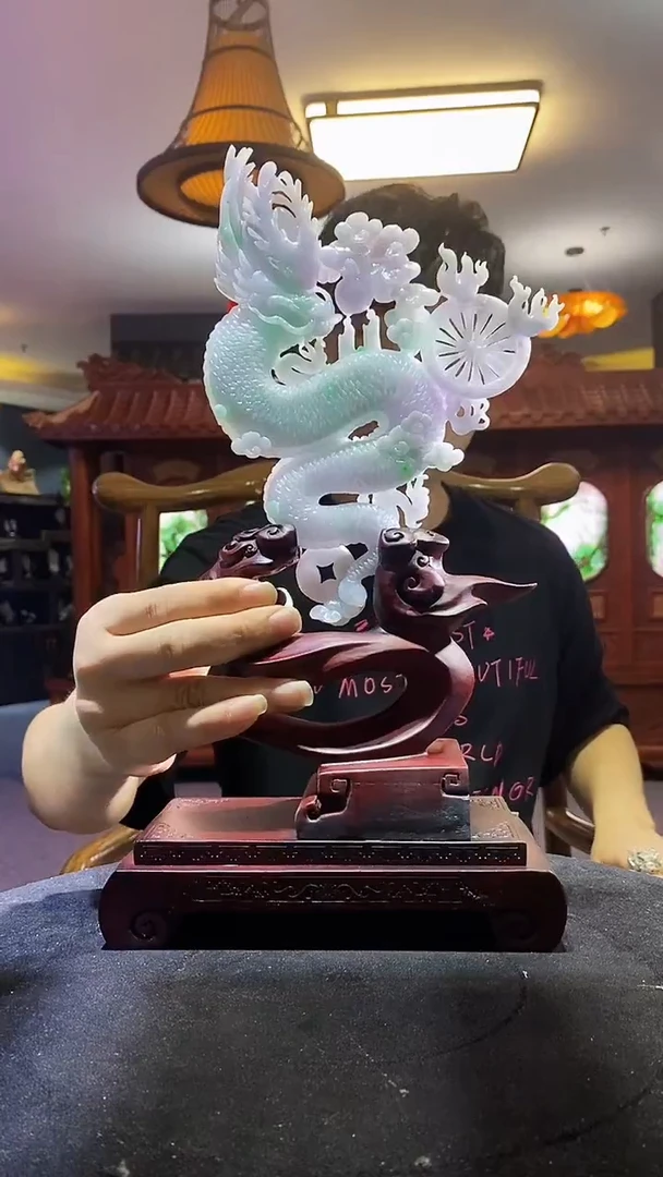 定制翡翠未镶嵌08/0602/Y/龙