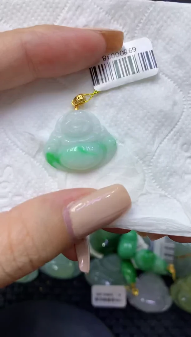 颈饰未镶嵌翡翠天然缅甸翡翠A货