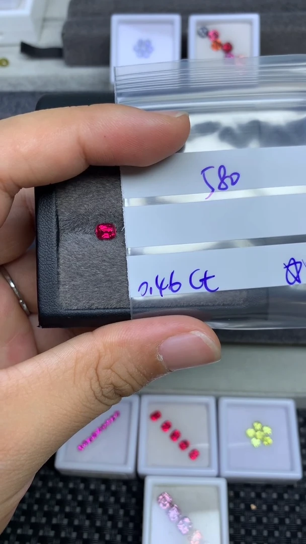 裸石尖晶石缅甸天然无烧尖晶石