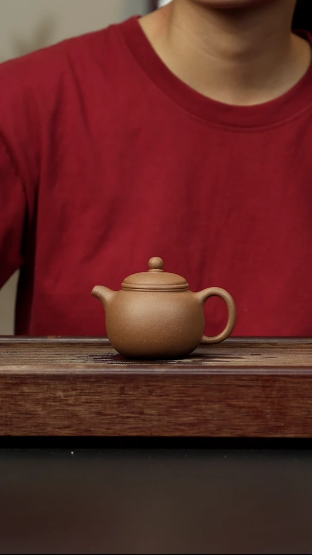 紫砂茶壶老段 小匏樽 全手工