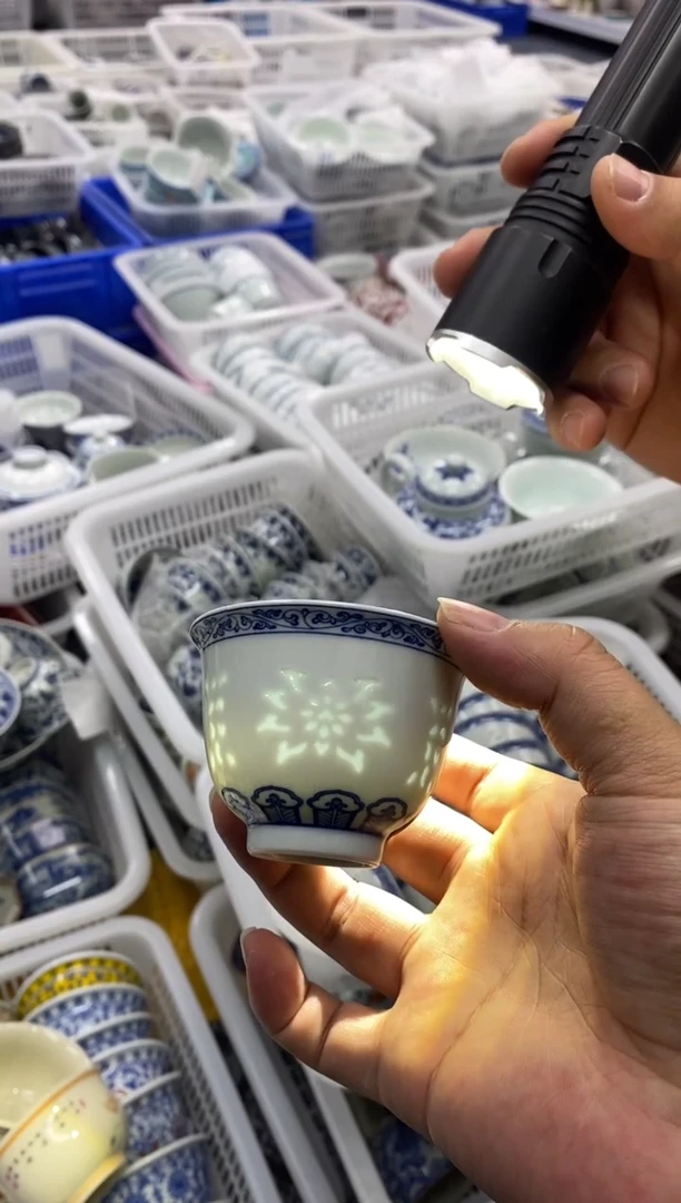 陶瓷景德陶瓷茶具容量约60