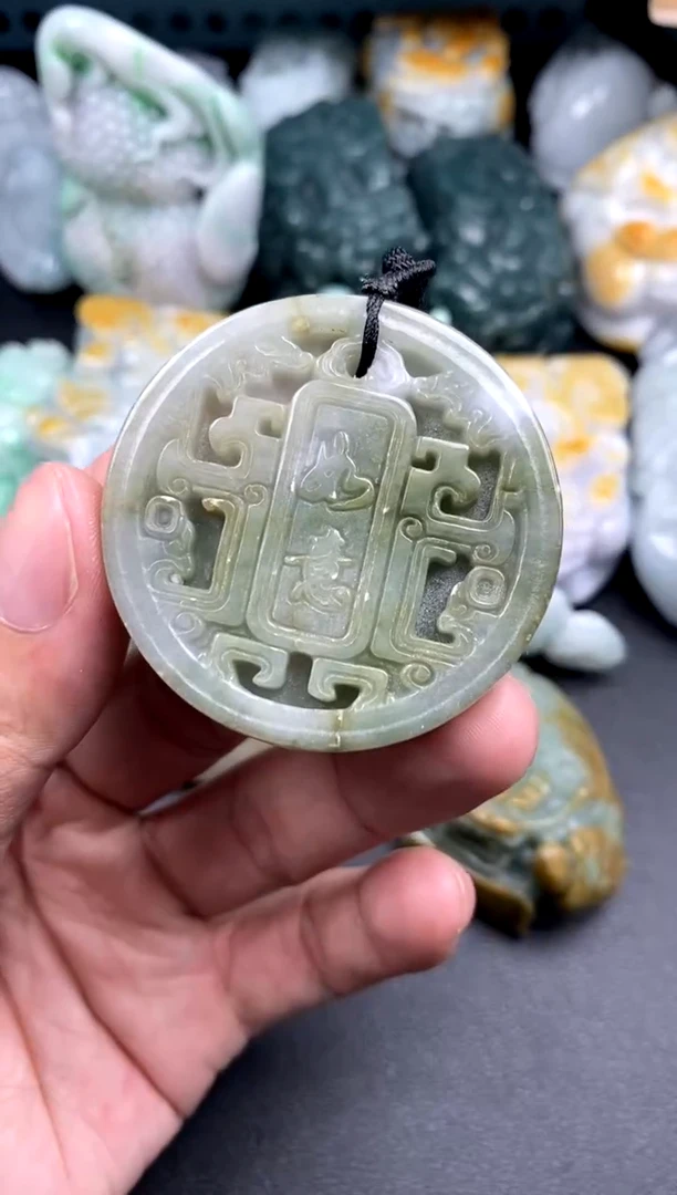 吊坠(不含链)未镶嵌翡翠1