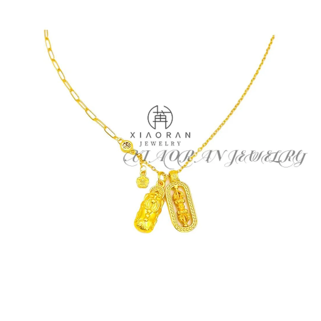 XR2008吉福貔貅吊坠 吞金兽招米米精致款项链