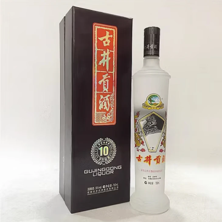 古井贡酒十年陈酿 2012年 浓香型白酒55度750ml