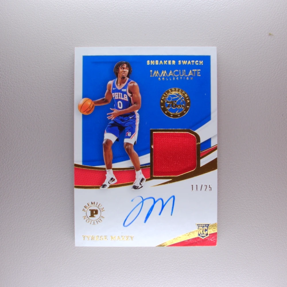 泰瑞斯·马克西 25编 Immaculate 帕尼尼NBA国宝手提球星卡