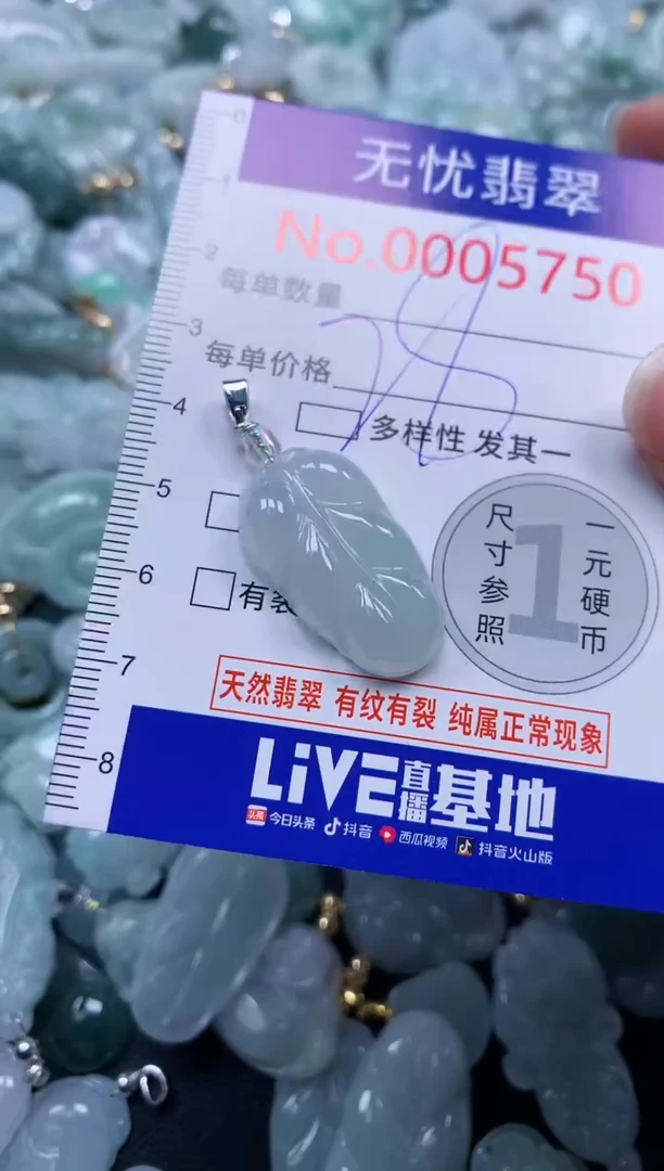 颈饰未镶嵌翡翠5750