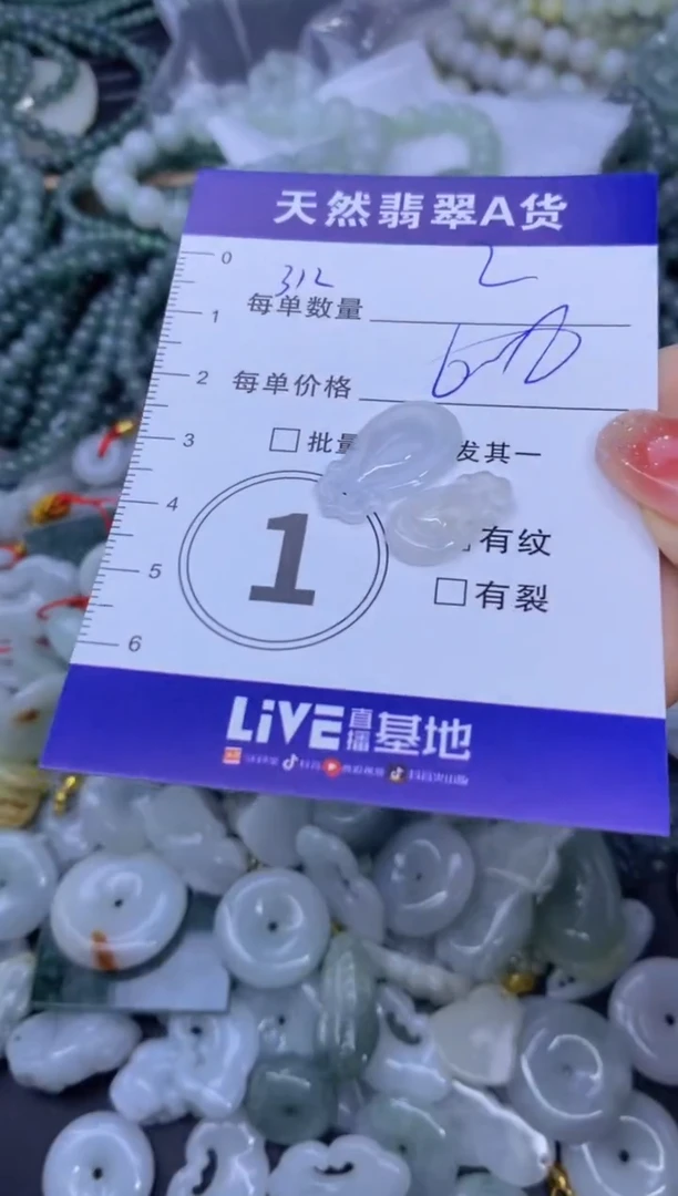 颈饰未镶嵌翡翠天然翡翠A货批量多样性发一件
