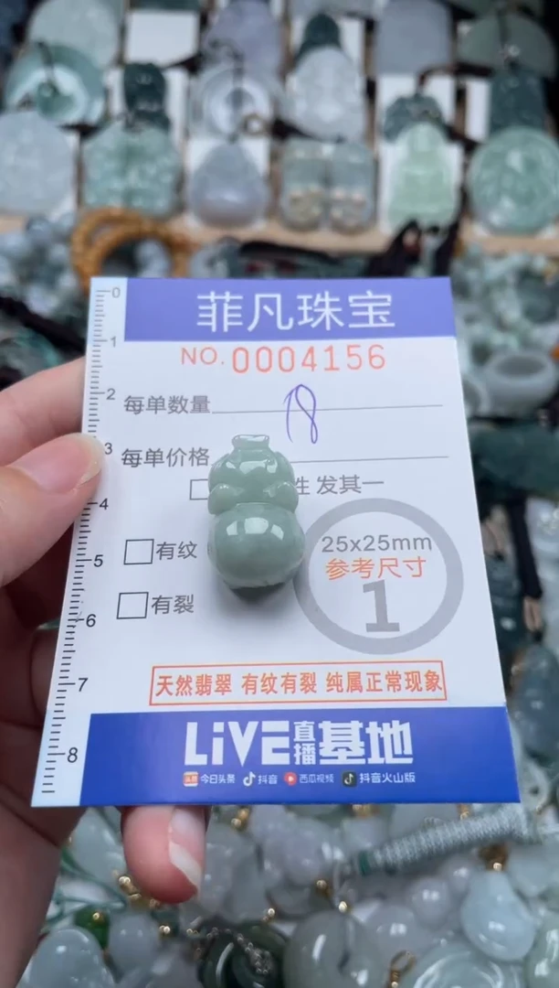 翡翠未镶嵌颈饰00..4156