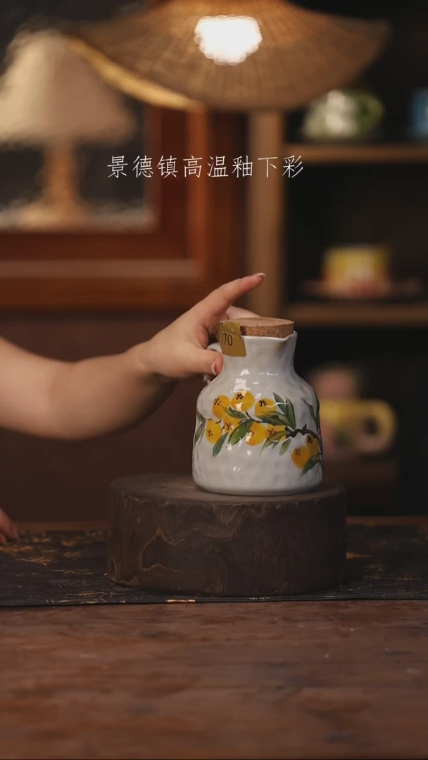 景德镇高温釉下手绘陶瓷070