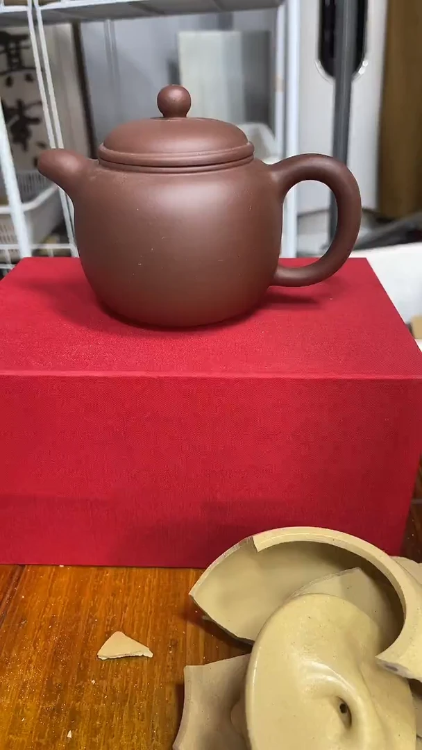 茶壶紫砂微瑕匏尊1:1