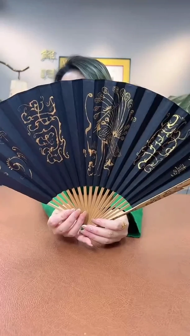 【闪购商品】扇子扇子朱江浩SZ00634万寿扇子一把