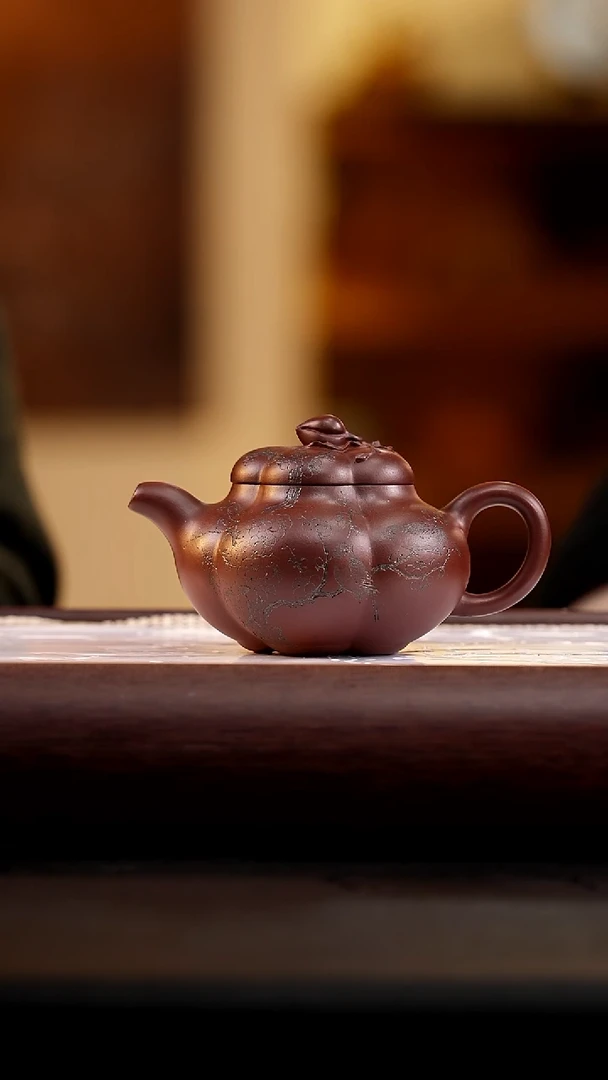 茶壶紫砂底槽清上合桃