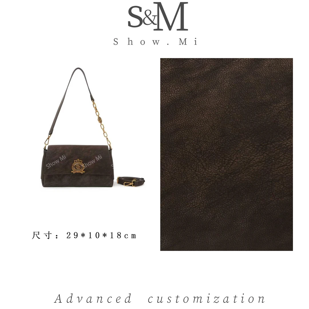 【Show Mi】BF-66667-咖啡色-轻奢小众时尚百搭女士包包sm