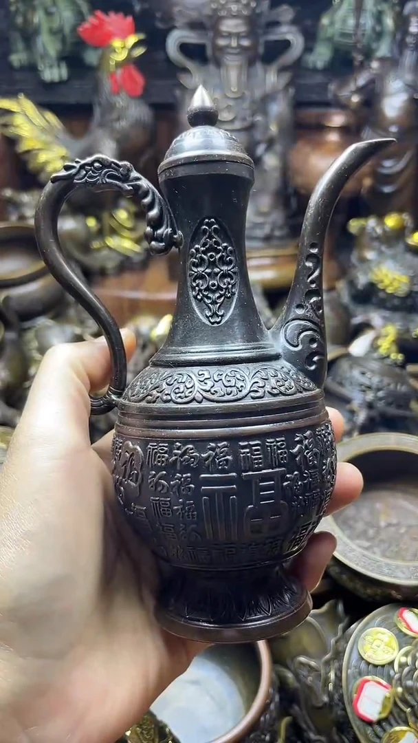 闪购链接，点击下单，有运费险，铜摆件